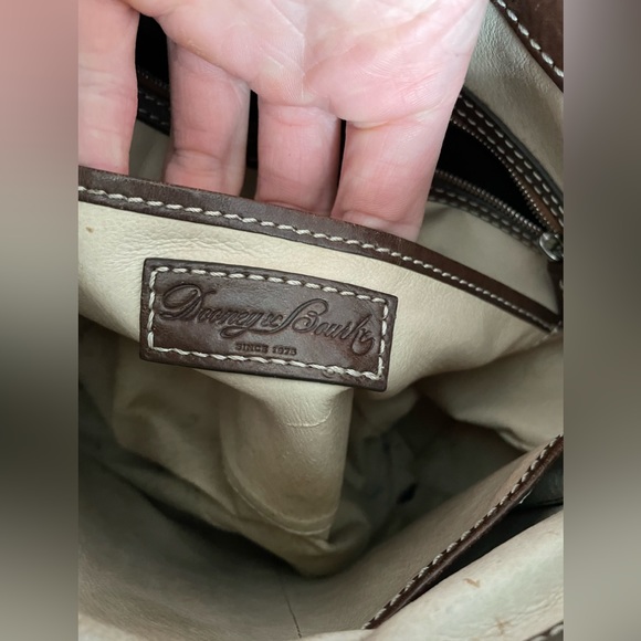 Dooney & Bourke Leather Shoulder Bag - Picture 4 of 7